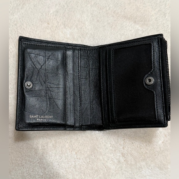 Saint Laurent compact wallet - Picture 3 of 8